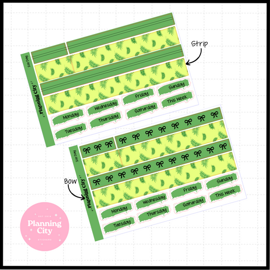 Zoo Day Foiled Washi & Date Covers Add on