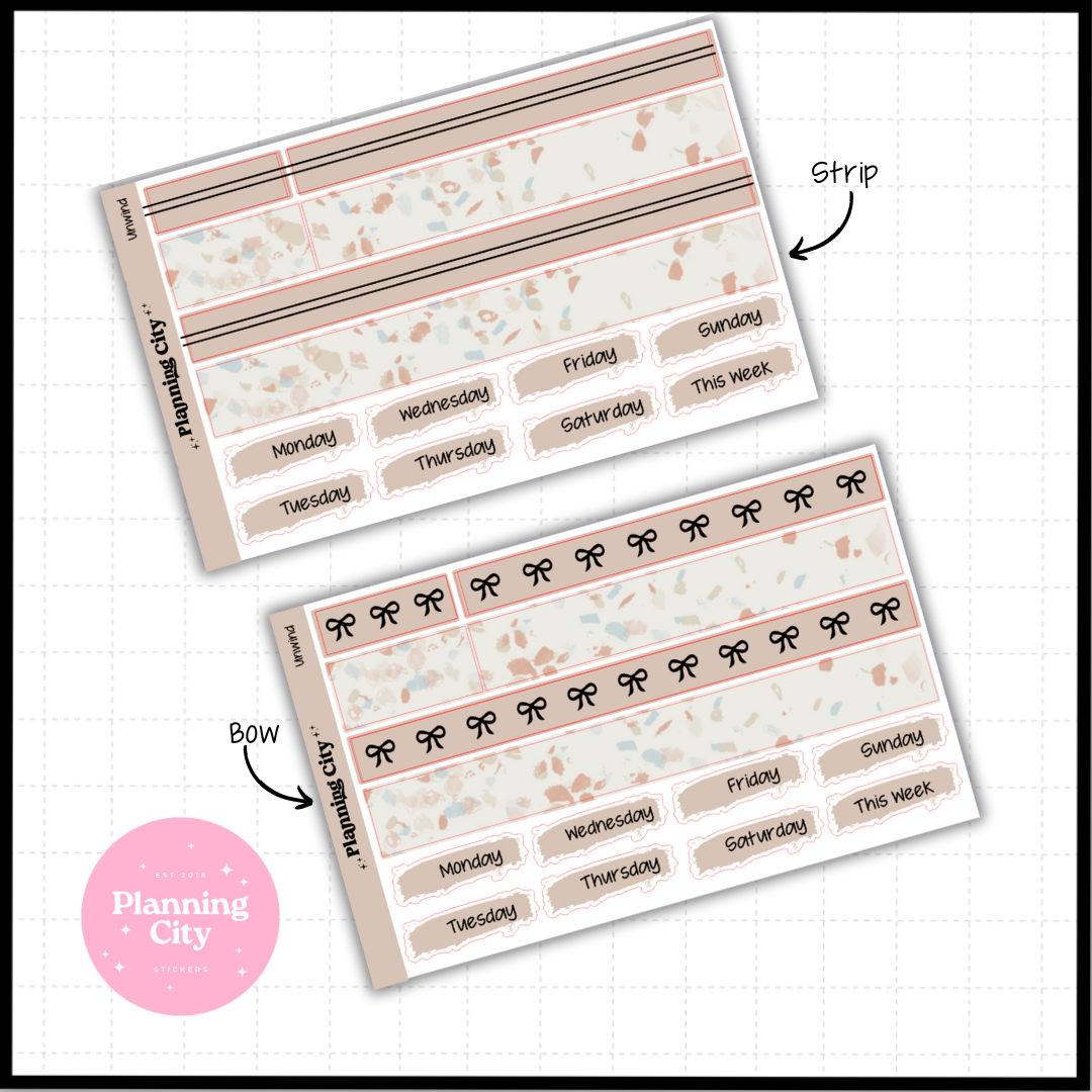 Unwind Foiled Washi & Date Covers Add on