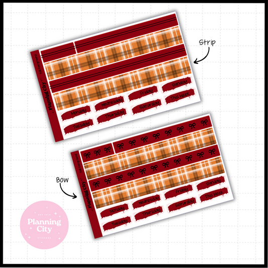 Fall Fairground Foiled Washi & Date Covers Add on