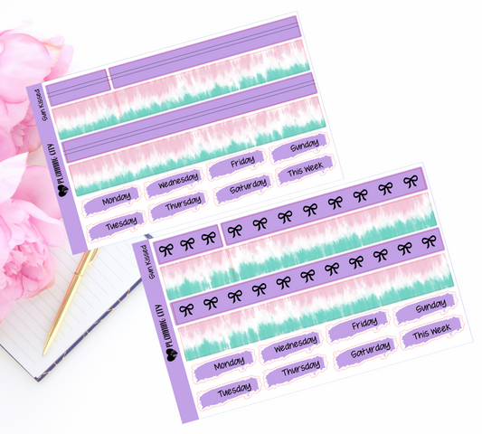 Sun Kissed  Foiled Washi & Date Covers Add on