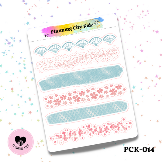 Cherry Blossom Brush Strokes II PCK-014