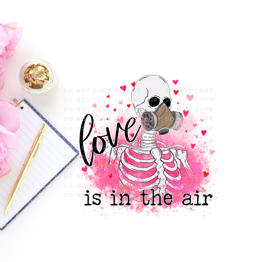 Love is in the Air  II Vinyl Die Cut Sticker