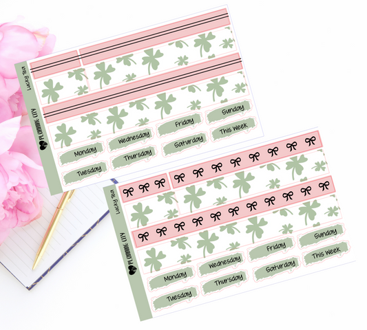 Lucky Tea Foiled Washi & Date Covers Add on