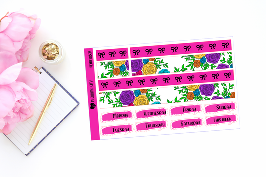 Remember Bow Foiled Washi & Date Covers Add on